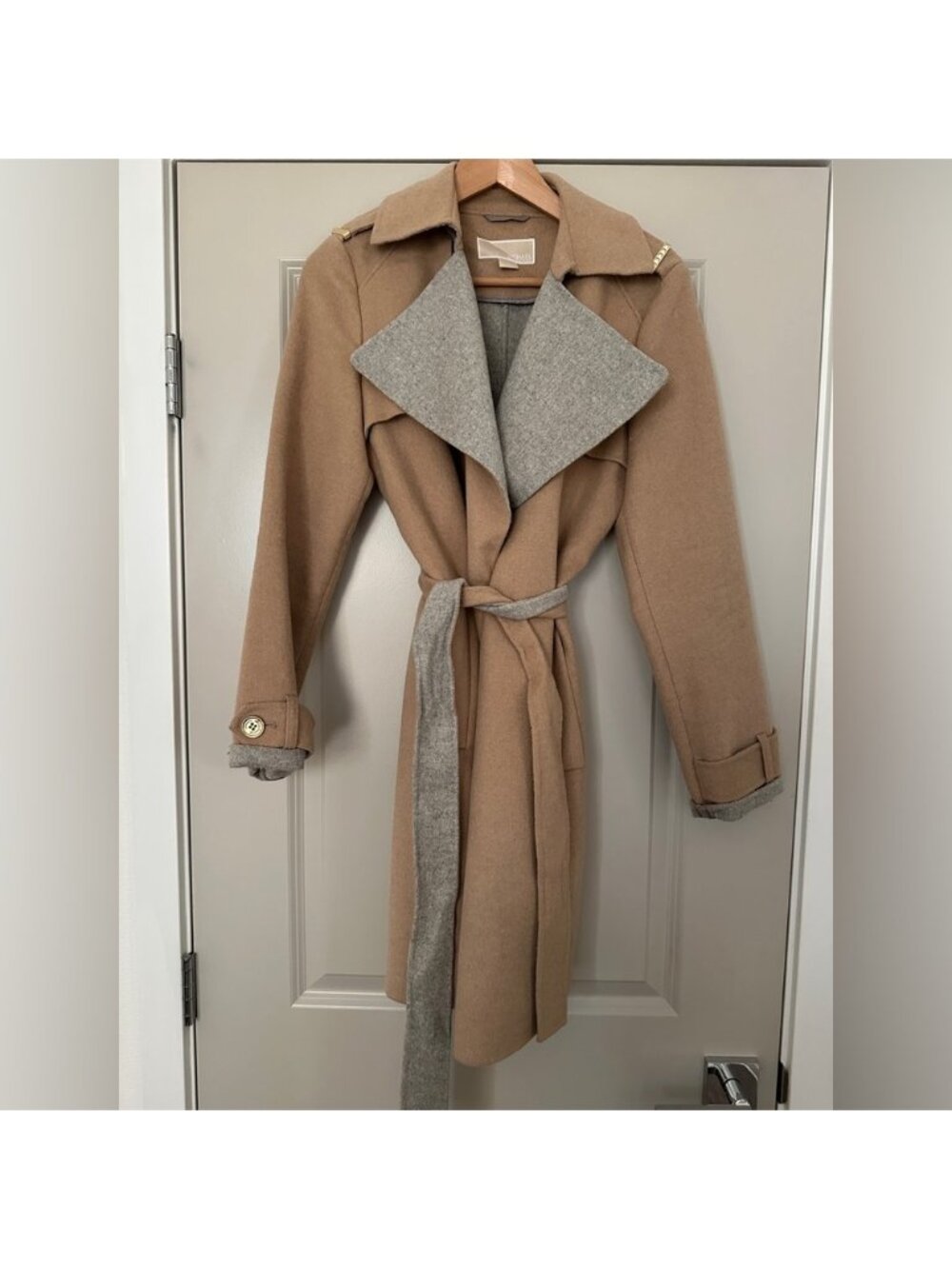 MICHAEL by MICHAEL KORS - wool blend coat